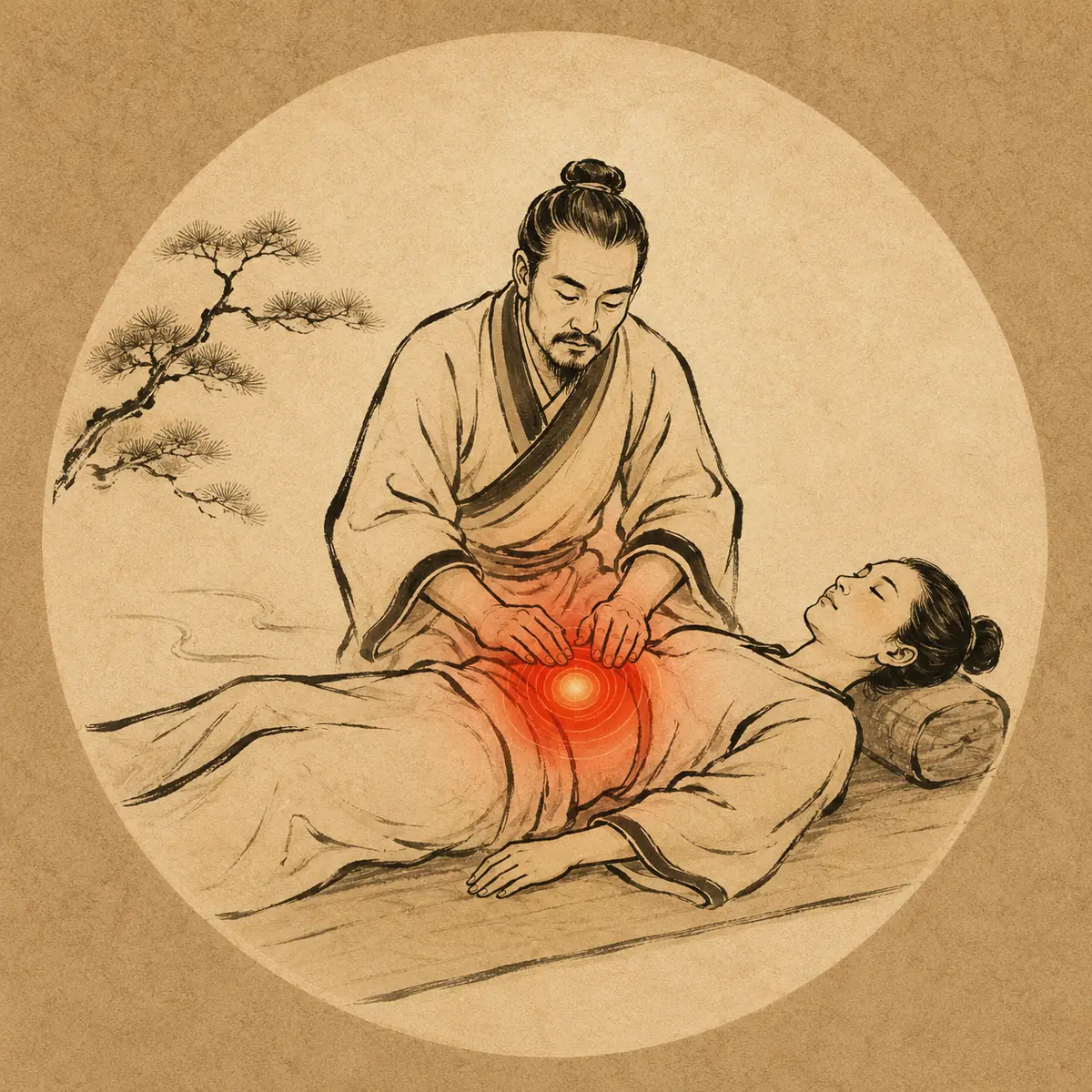 Atmosfera naturale e professionale per una pagina dedicata allo Shiatsu